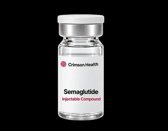 Crimson Health compounded semaglutide vial